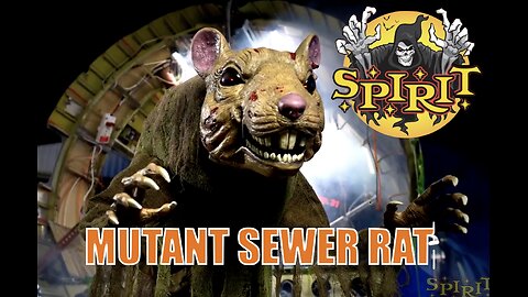 🎃Spirit Halloween 2025 sneak peek - MUTANT SEWER RAT🐀