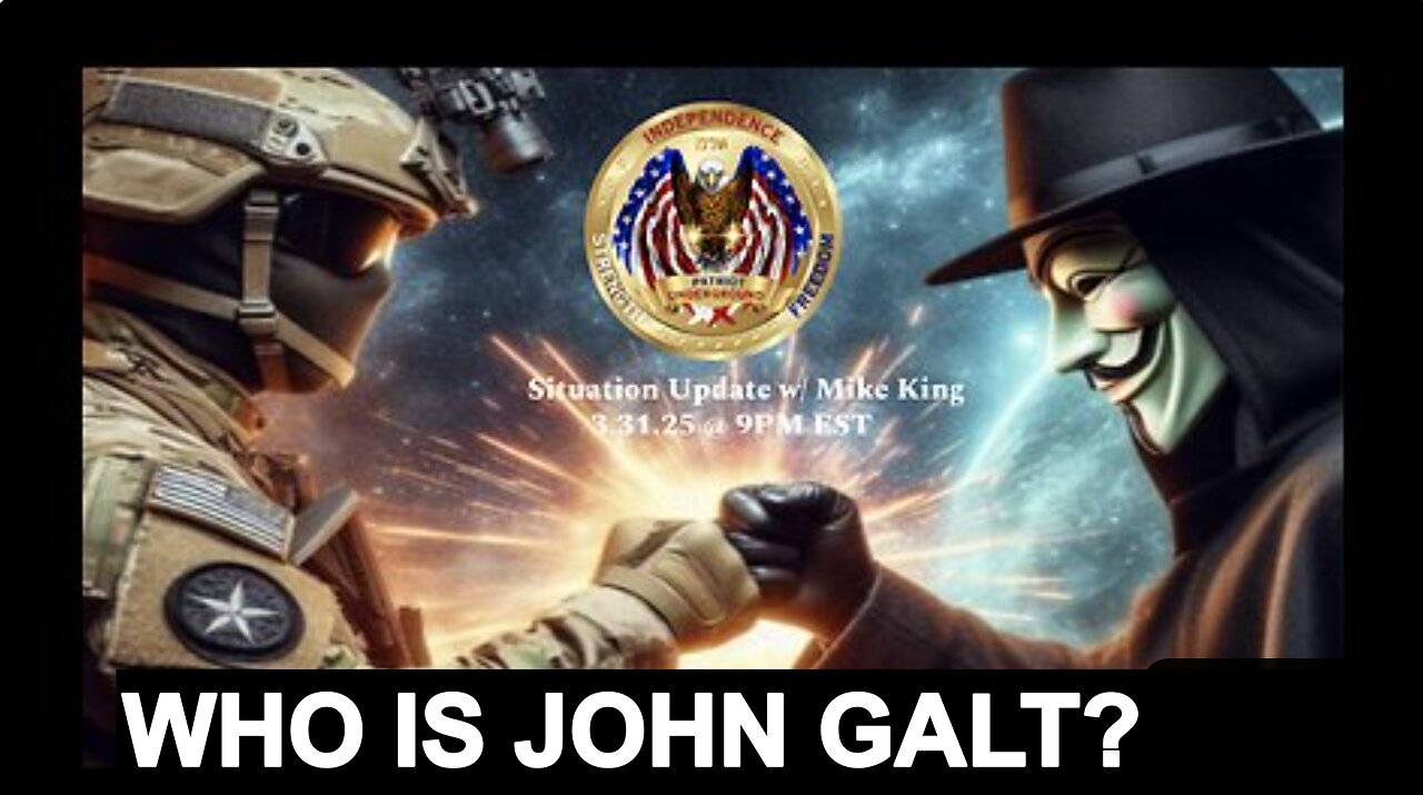 PATRIOT UNDERGROUND W/ Situation Update w/ Mike King. WEEKLY Q DROP AND COMMS DECODE. SGANON