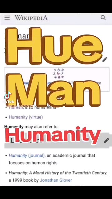 Human Hue-Man-ity