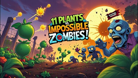 PvZ Hybrid Story Mod: Survival Challenge with 11 Plants!