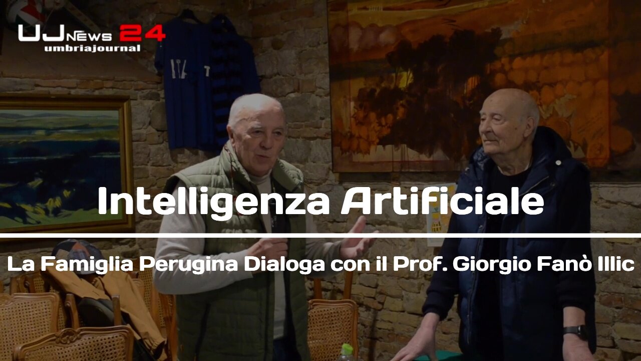 Intelligenza Artificiale La Famiglia Perugina Dialoga con il Prof. Giorgio Fanò Illic