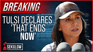 BREAKING: Tulsi Declares ‘That Ends NOW’ on Fiery X Post