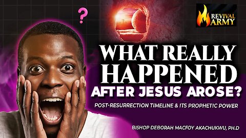 What Happened After Jesus Rose? | Post-Resurrection Timeline & Its Prophetic Power