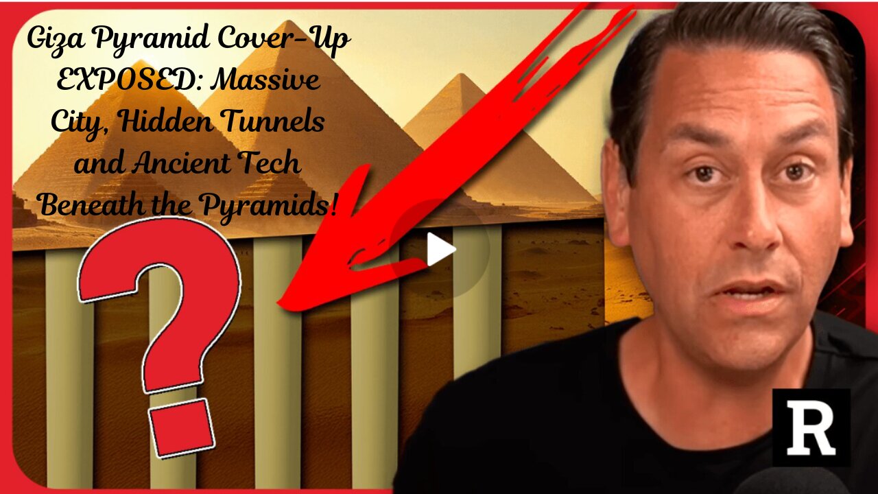 Giza Pyramid Cover-Up EXPOSED: Massive City, Hidden Tunnels and Ancient Tech Beneath the Pyramids!