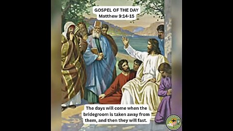 GOSPEL OF THE DAY (02/20/2026) Matthew 9:14-15 #faith #gospel #lent2026