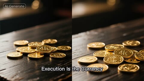 Execution is the currency ￼