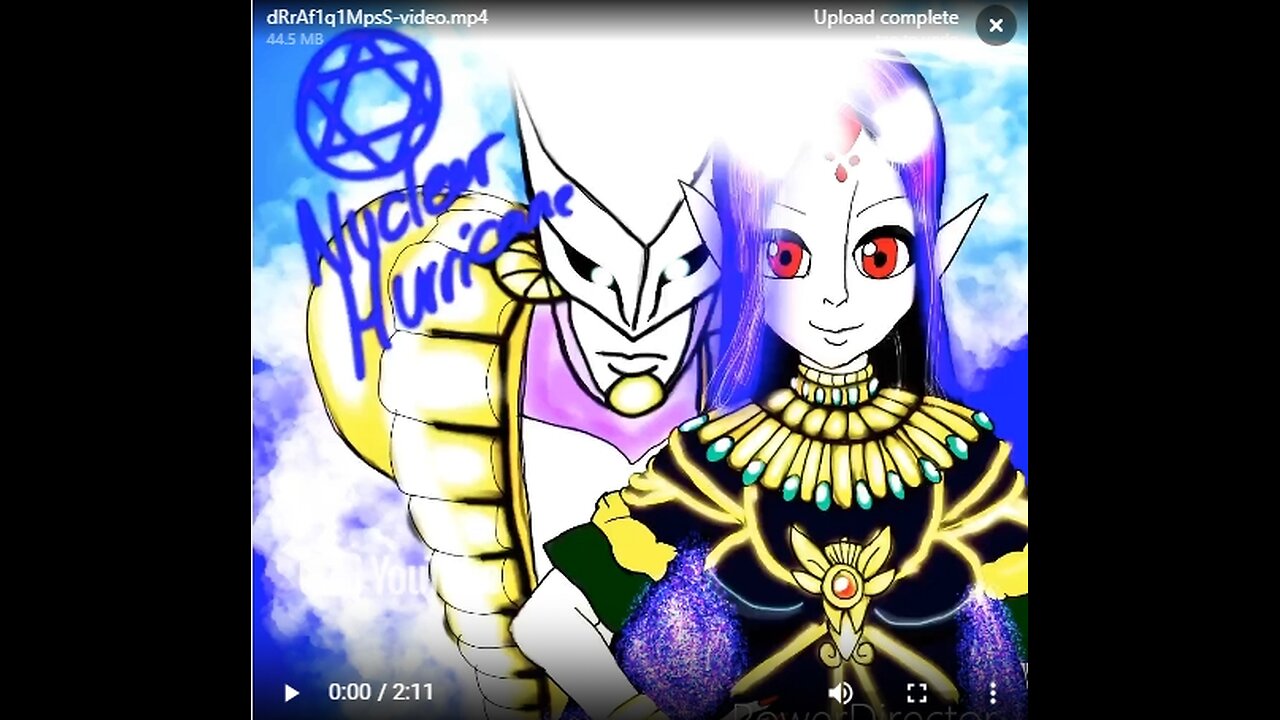 Oc speedpaint nuclear and her stand