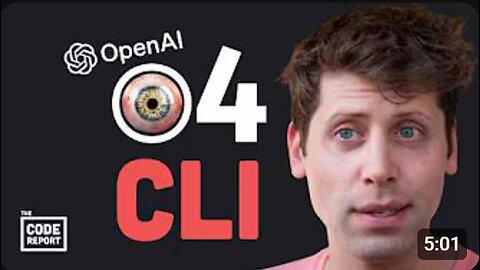 OpenAI's New "Genius" o4 Model 🤖💻 + Codex CLI First Look & Comparison