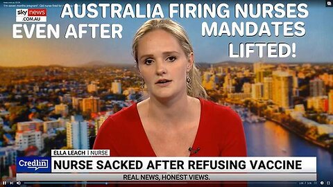 "Unjust Dismissals: Australian Nurses Still Losing Jobs Despite Lifted Mandates"