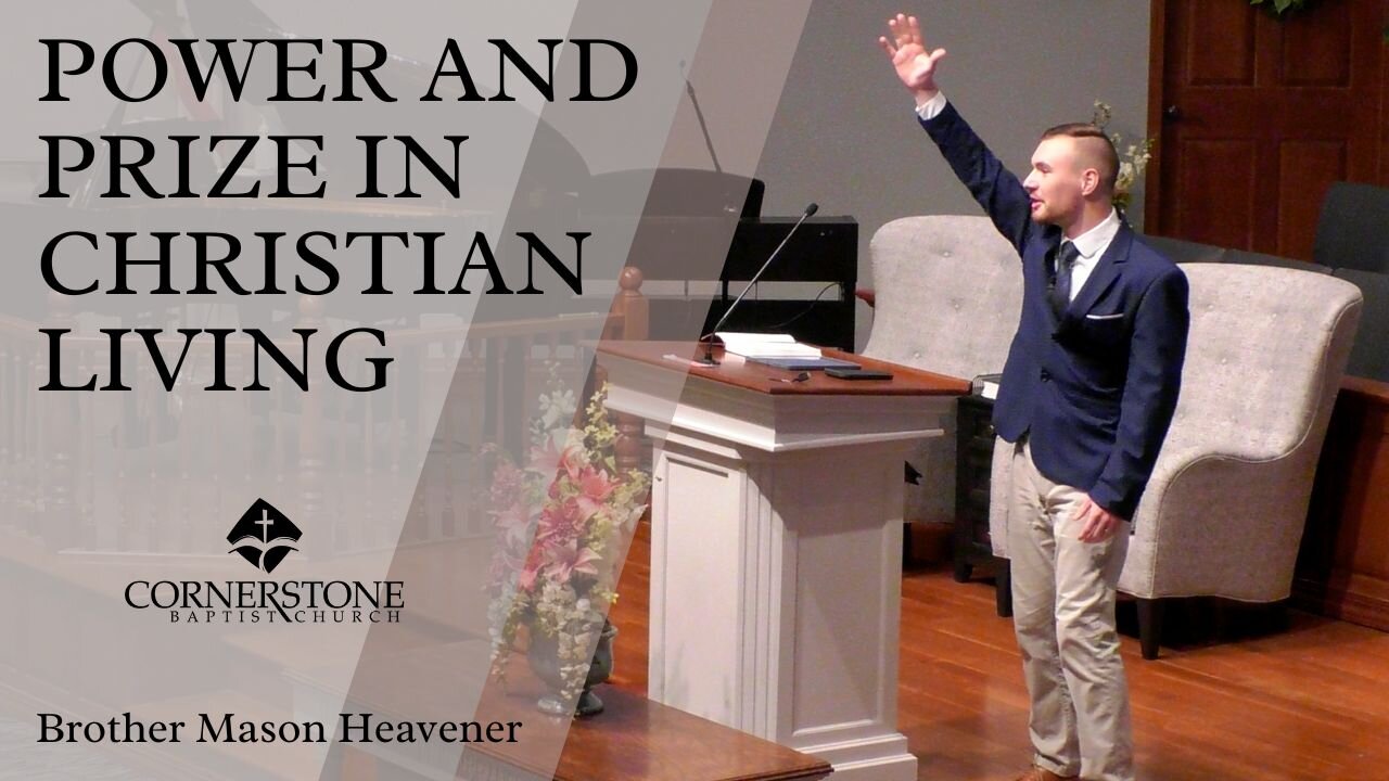 Power And Prize In Christian Living--Wed PM--June 25, 2025