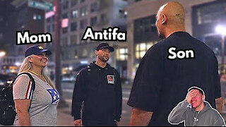 Son vs antifa.