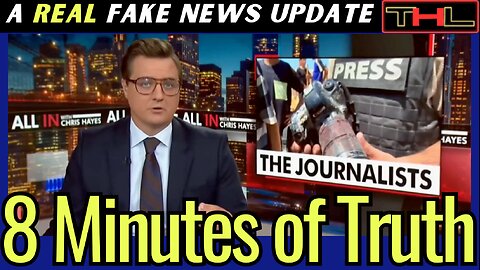 A REAL Fake News Update | MSNBC Anchor Finally Reports FACTS on Israel's Crimes Against Humanity