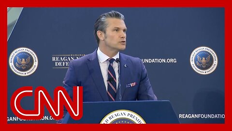 Pete Hegseth speaks amid fallout on boat strikes