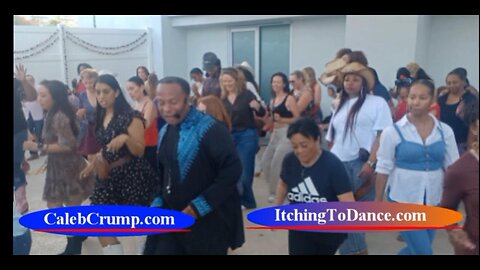 Caleb Crump, Itching To Dance, & Friends Doing The Kwang Line Dance at Hotel MdR, Sat, May 10, 2025