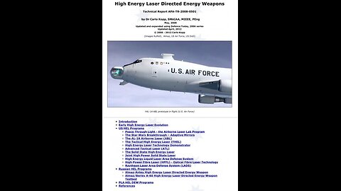 earthquake inducing “high energy laser Direct Weapons” Seen By Raytheon Whistleblower Eric Hecker