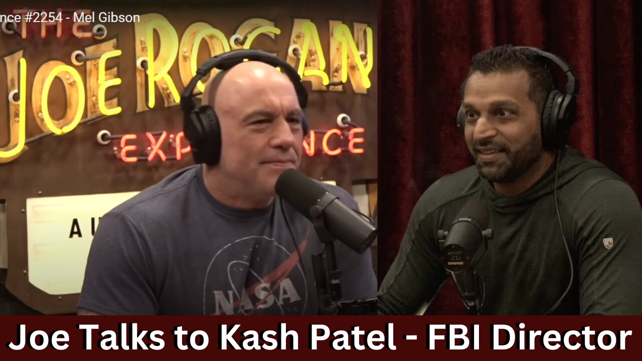 Kash Patel, Director of the FBI Tells All with Joe Rogan