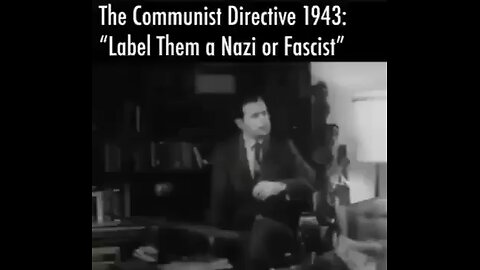 G. Edward Griffin - Communist Party Directive: Label Them Fascist, Nazi, Or Anti-Semitic.