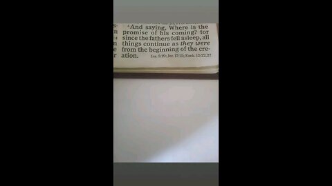 2 Peter 3:4