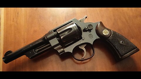 Smith and Wesson 38/44 heavy duty pre war