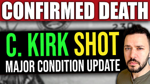 BREAKING: Charlie Kirk Shot - CONFIRMED PASSED