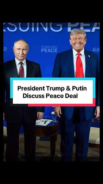 President Trump & Putin Meet in Alaska