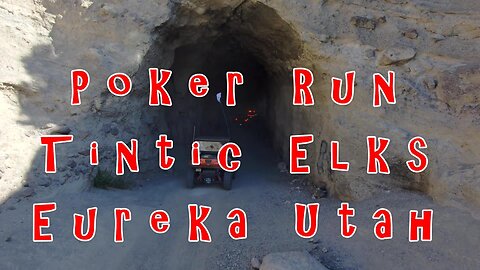 Poker Run in Eureka Utah. Tintic Elks annual Poker Run