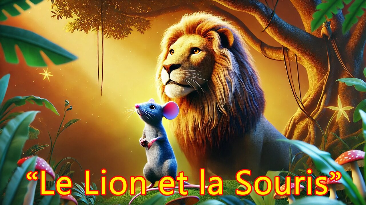 Le Lion et la Souris | Conte sur la Gentillesse et la Gratitude | Fable d’Ésope | Histoire Animée
