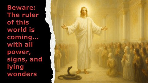 The Second Coming of satan: Prophecy Isn’t Optional, Part 4