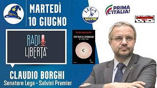 🔴 92ª Puntata della rubrica Scuola di Magia di Claudio Borghi su Radio Libertà (10.06.2025)