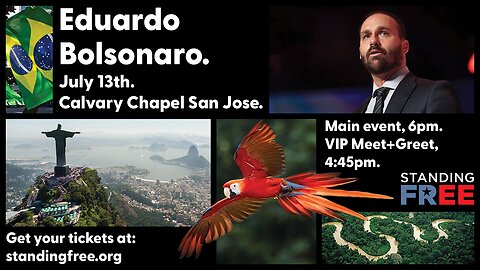Standing Firm: Eduardo Bolsonaro on Christian Values and Brazil’s Future 7/13/25