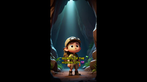 SECRETS OF THE HIDDEN CITY 🌆 #CartoonShorts #KidsAnimation #AnimatedShorts #3DAnimation #ViralShort