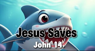 Shark Time! - Did you know that Jesus loves you and He saves from sin? - John 3:16 - Romans 10