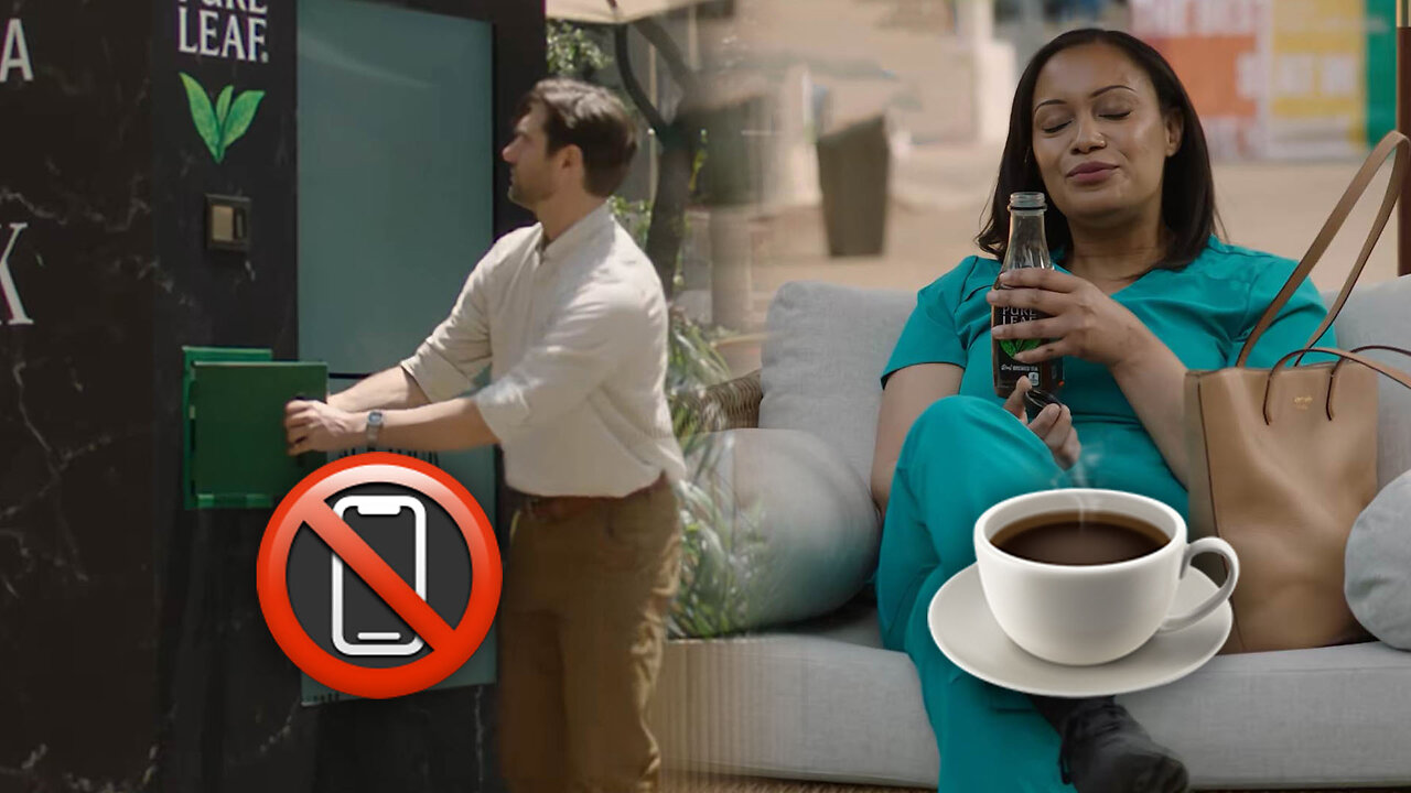 10 minutos sin celular a cambio de un té