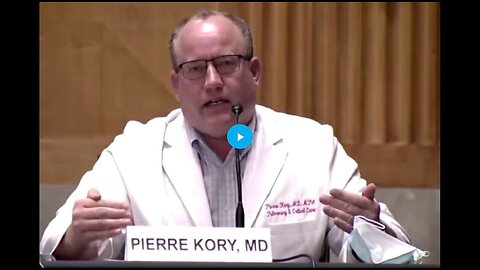 "Dr. Kory's Senate Testimony: Profound Successes Using Ivermectin Against Covid"