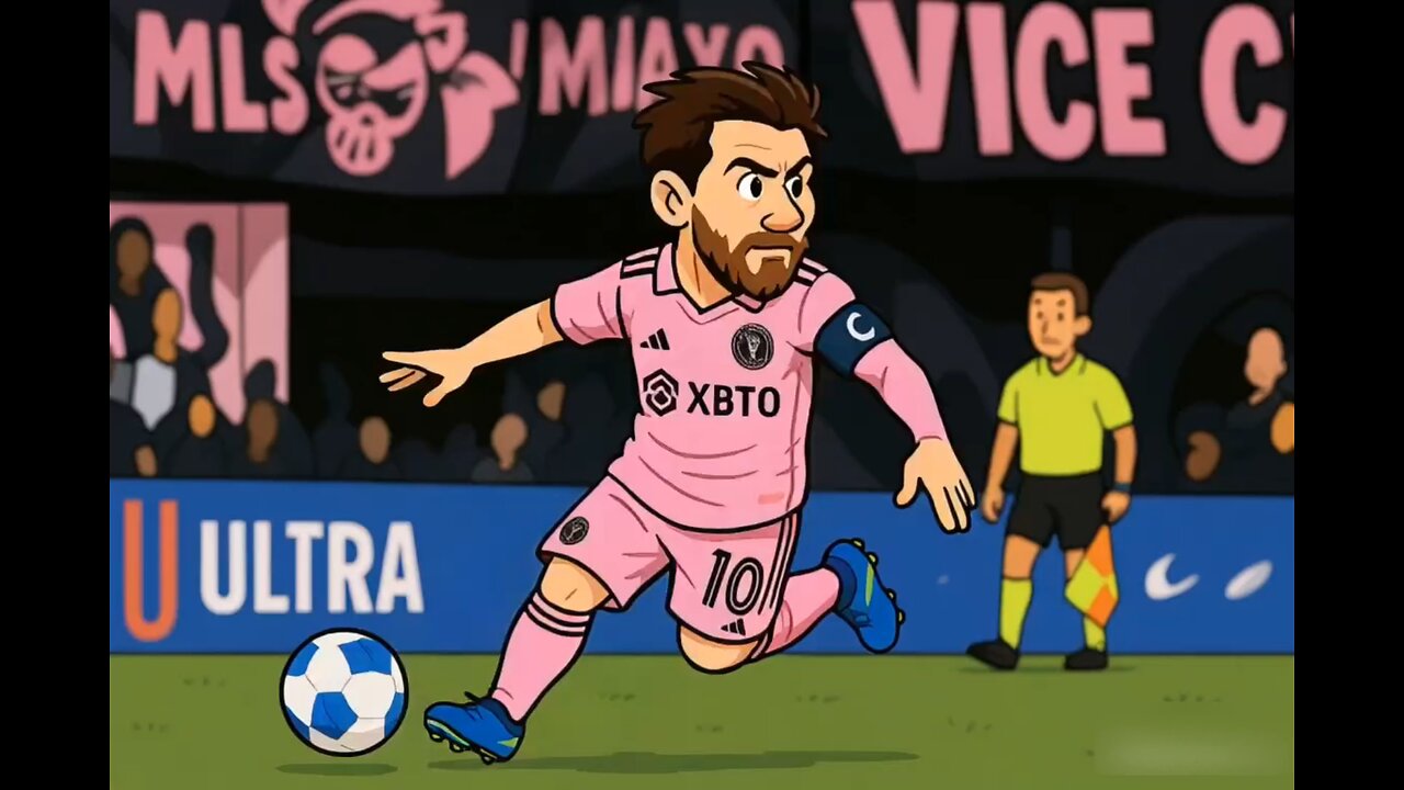 Lionel Messi scores Inter Miami's equalizer against LAFC