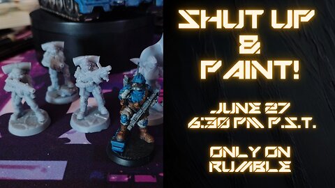 SHUT UP AND PAINT - More Hoomans!!!!