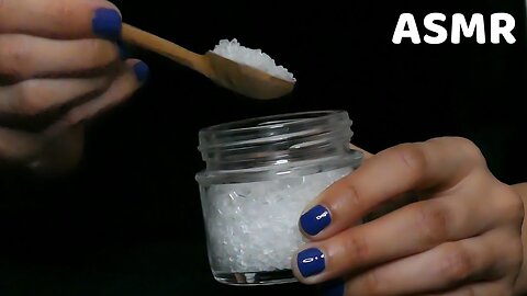 ASMR Epsom Salt Sounds (no talking)