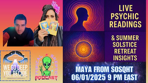 🎙 TSP #2008 – Live Psychic Readings & Solstice Activation w/ Maya from SOSQHT