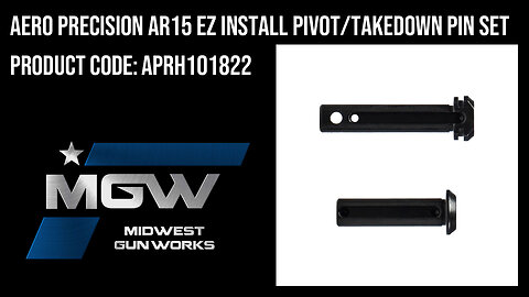 Aero Precision AR15 EZ Install Pivot/Takedown Pin Set - APRH101822