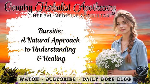 Bursitis: A Natural Approach to Understanding and Healing