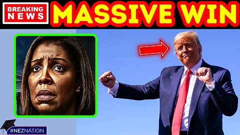 🚨BREAKING: HUGE TRUMP VICTORY! NY Appeals Court JUST CRUSHED Letitia James