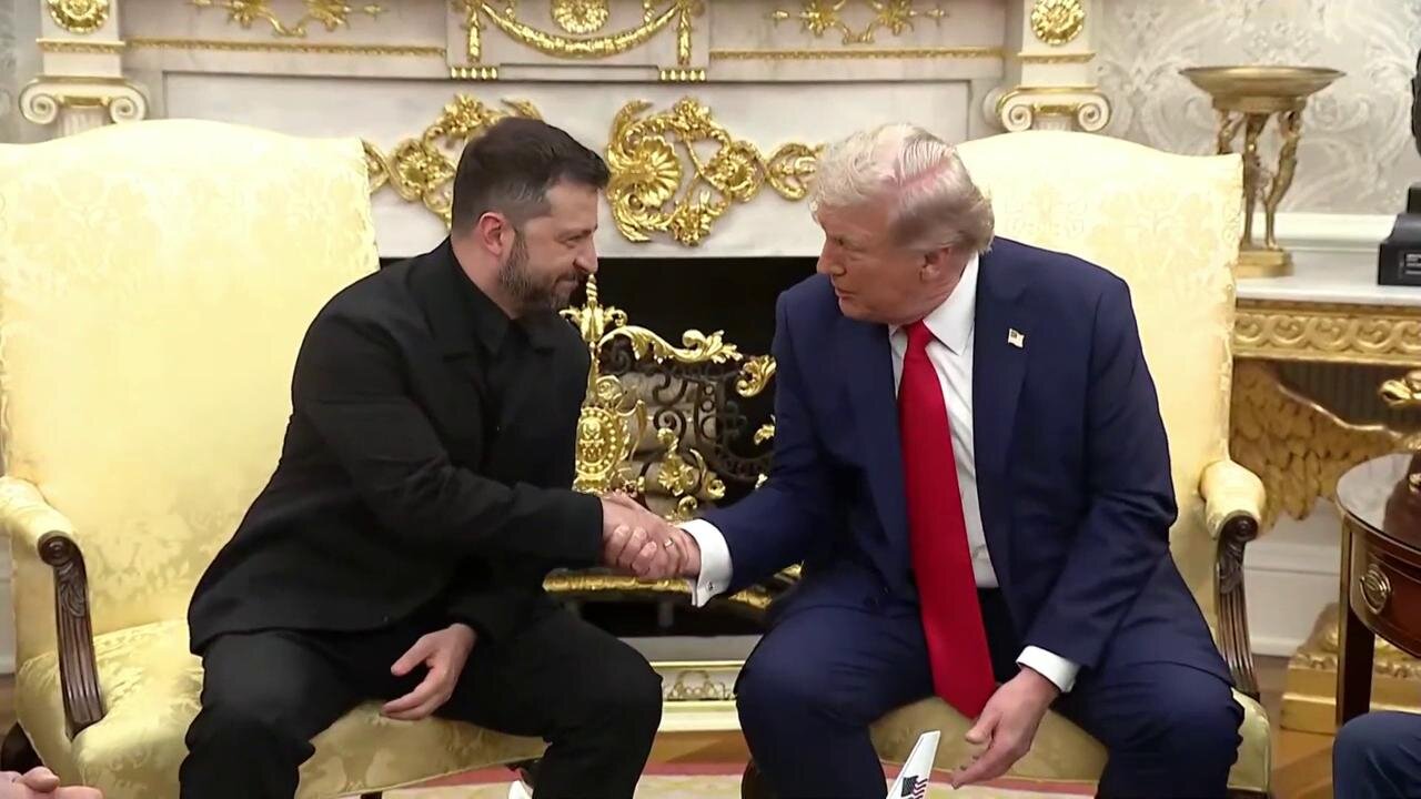 Trump Hosts Multilateral Meeting with Zelenskyy and European Leaders to Discuss Ukraine Peace Deal - August 18, 2025