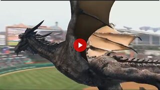 SK Telecom Uses 5G "Augmented Reality" to Bring Fire-Breathing Dragon to Baseball Park