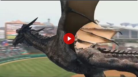 SK Telecom Uses 5G "Augmented Reality" to Bring Fire-Breathing Dragon to Baseball Park