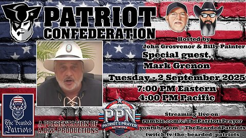 Patriot Confederation - Mark Grenon Interview (September 2, 2025)