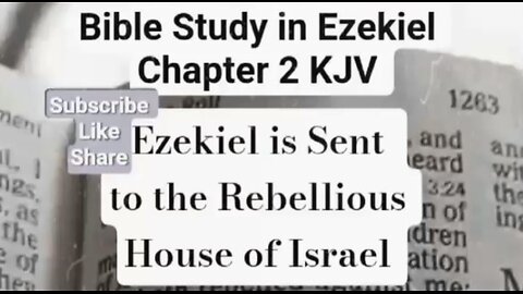 Bible Study Ezekiel KJV in Chapt 2 Join Us Livestream Link 🔗 in Description #biblestudy #livestream
