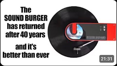 🍔🔊 Sound Burger is BACK! 🎶 Retro Record Player REVIEW You Didn’t Expect!