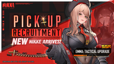 Goddess of Victory Nikke Game play Banner Emma Tactical Upgrade