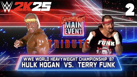 WWE 2K25 Hulk Hogan Tribute - Match 2: Hulkamania Runs Wild!