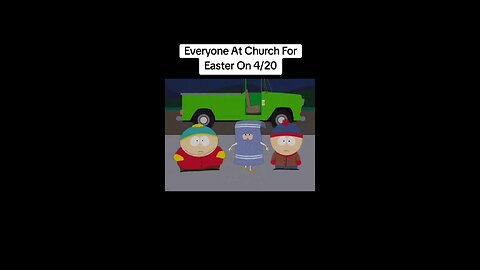 Everyone At Church For Easter On 4/20